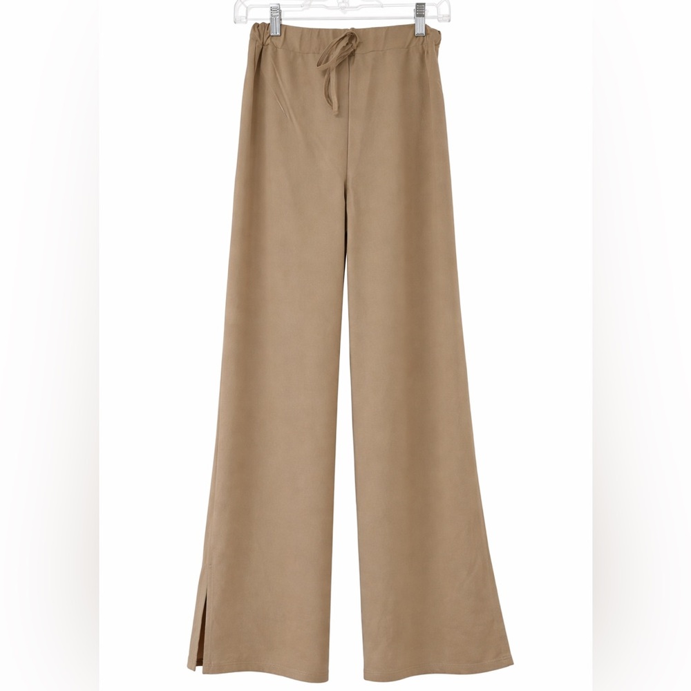 ASOS Tan Wide-Leg Pants